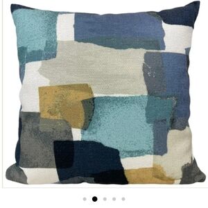 Folio Caspian Throw Pillows Set Of 2 New 17 X 17 Blue